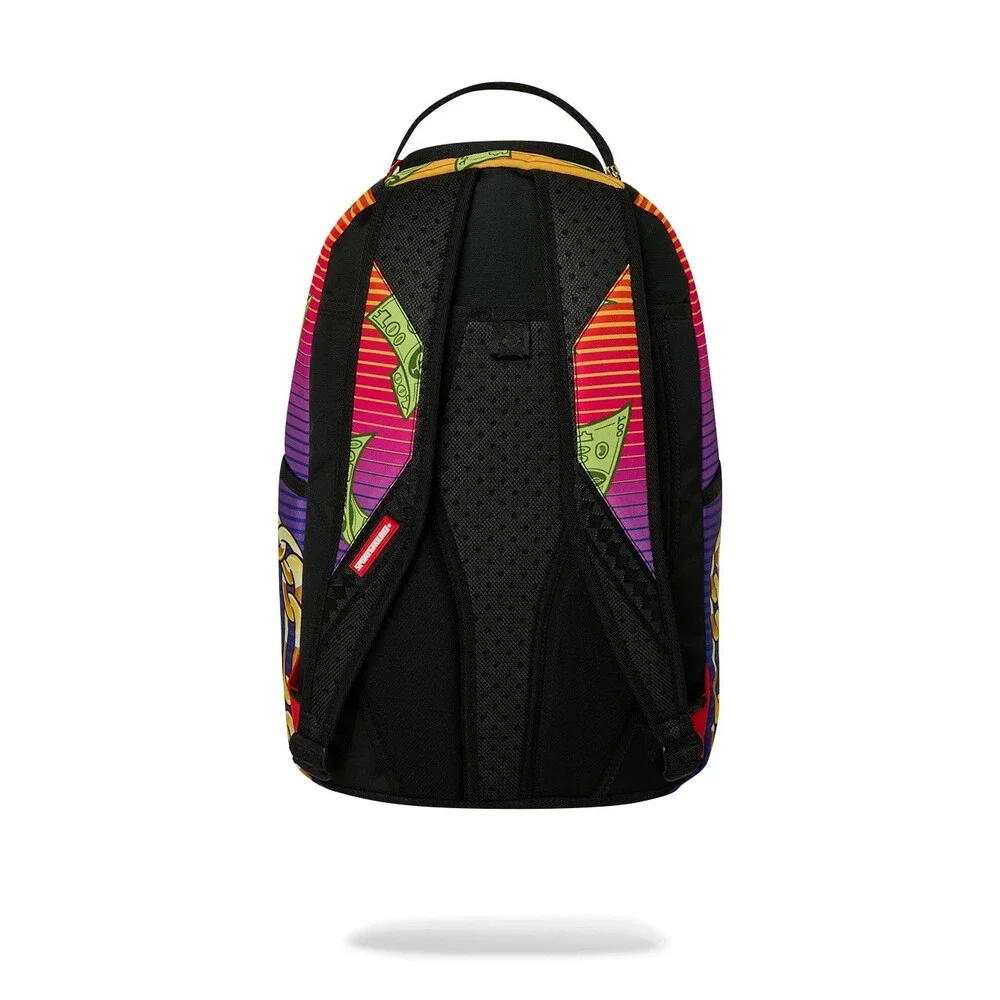 Sprayground Diablo Money Maker Backpack Unisex Multi Shoulder Strap bag SPR367